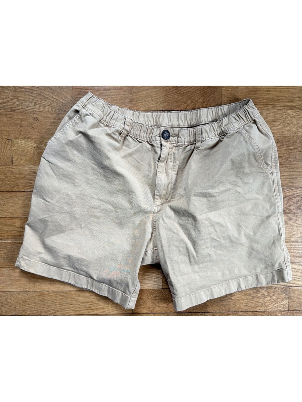 Large - Men - Chubbies Beige Regular Fit Shorts